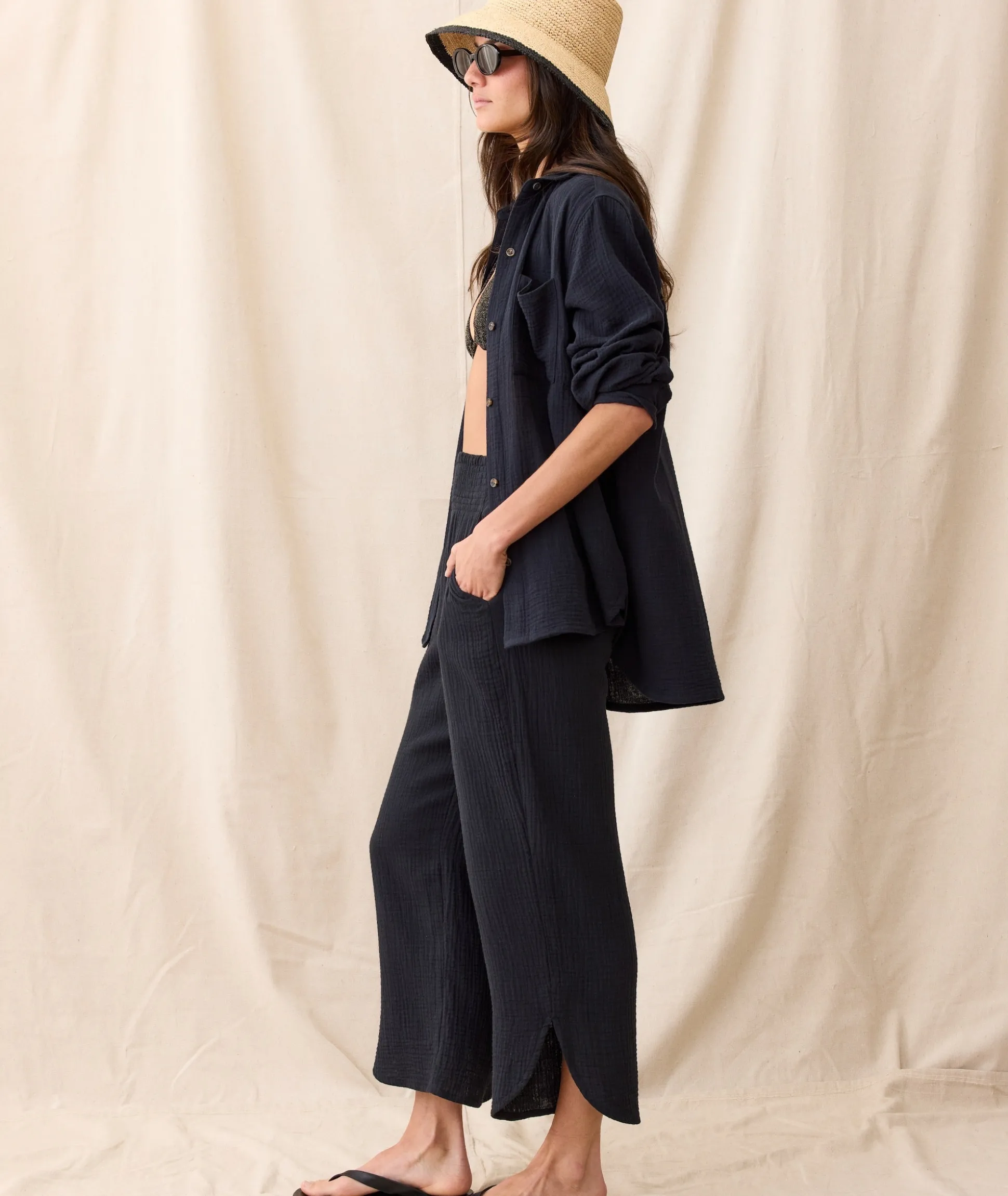 Cali Double Cloth Pant