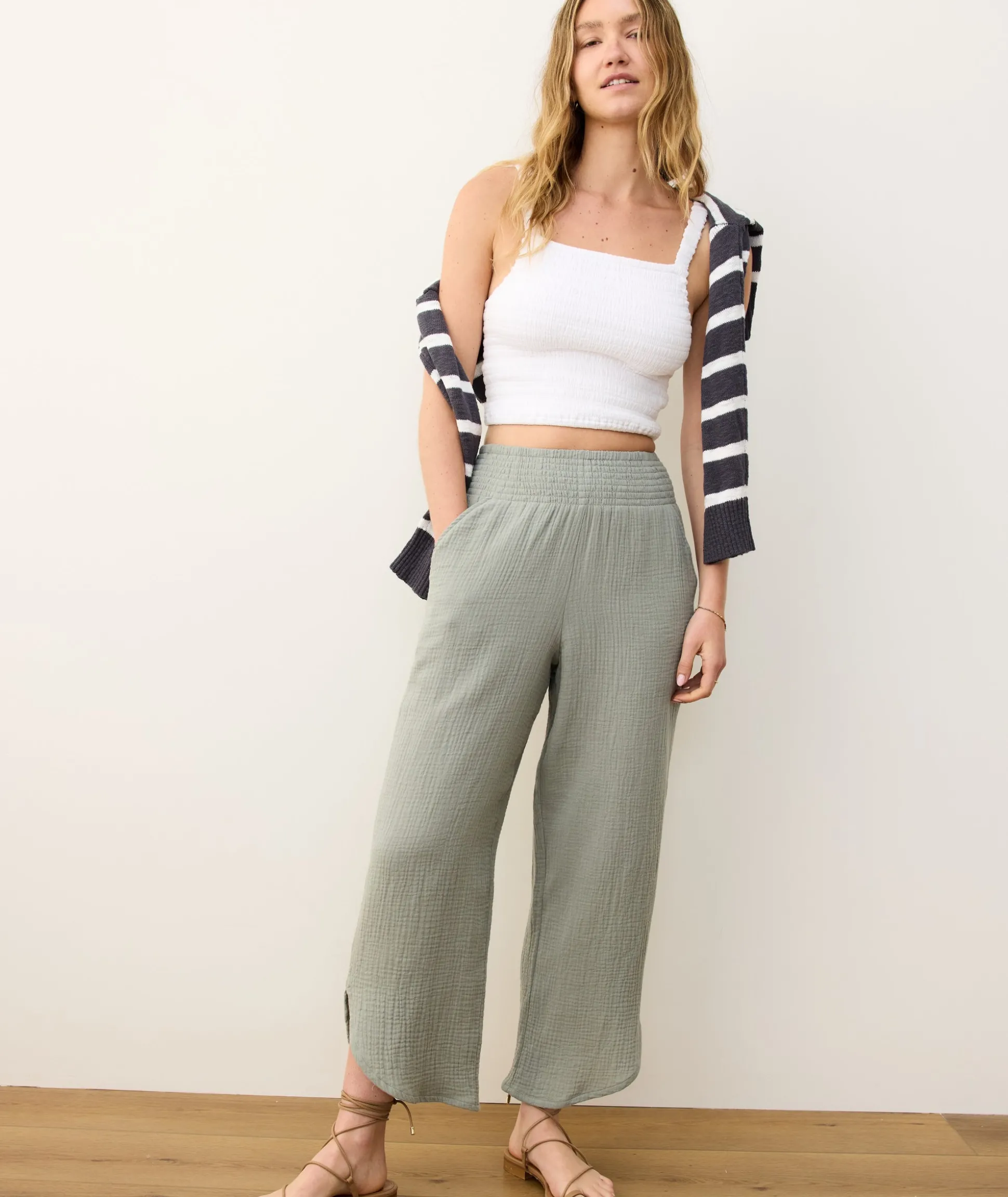 Cali Double Cloth Pant