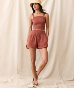 Cali Double Cloth Short
