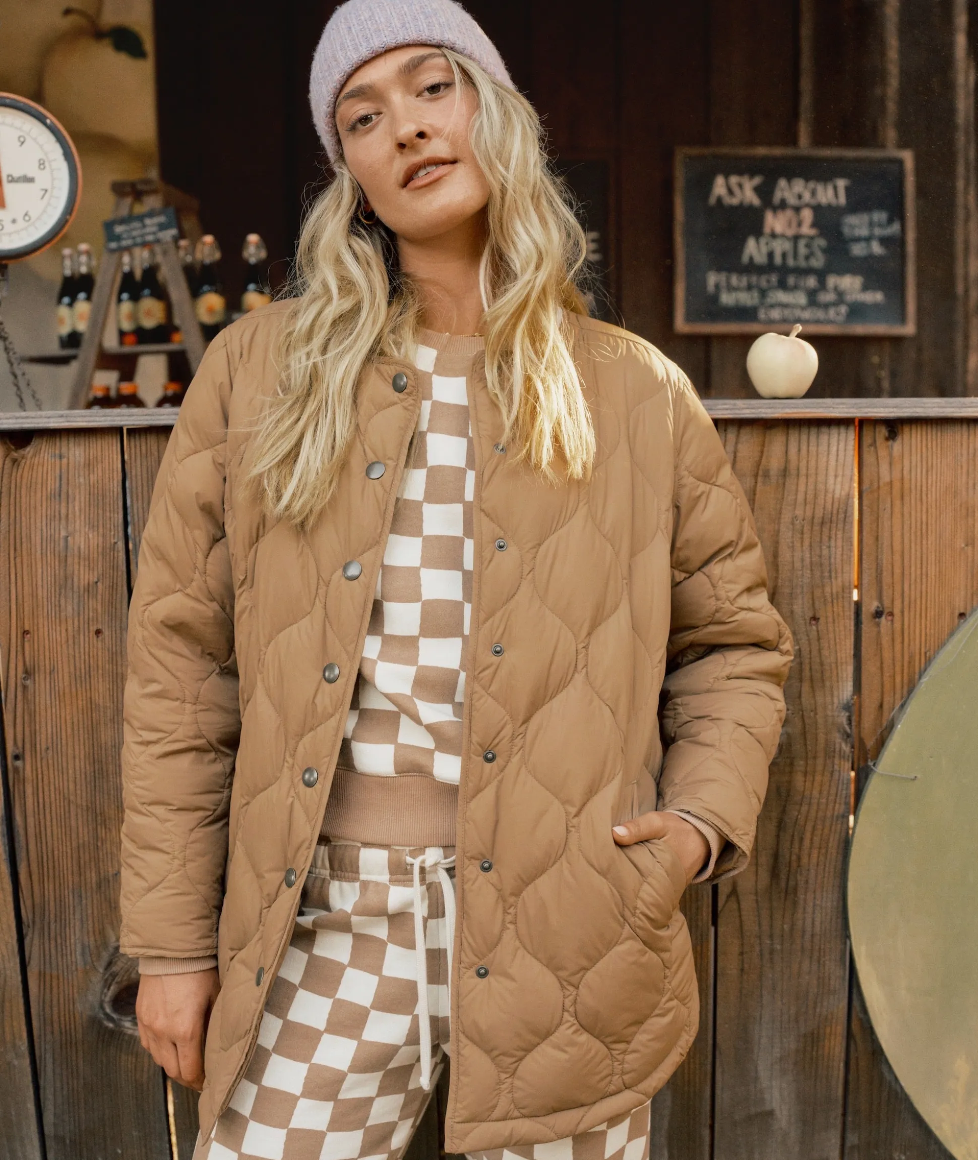 Calista Lightweight Quilted Jacket