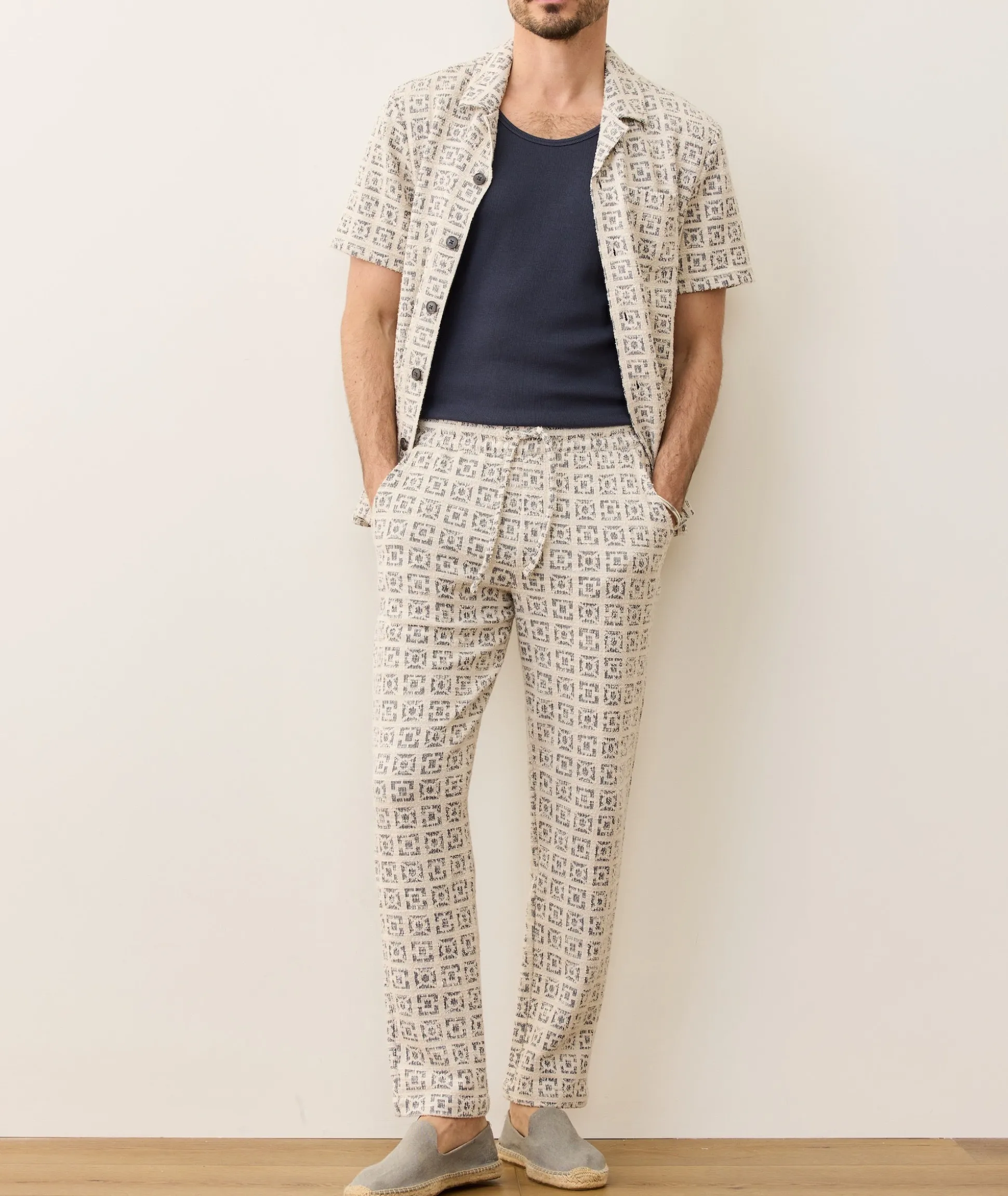 Cam Jacquard Pant