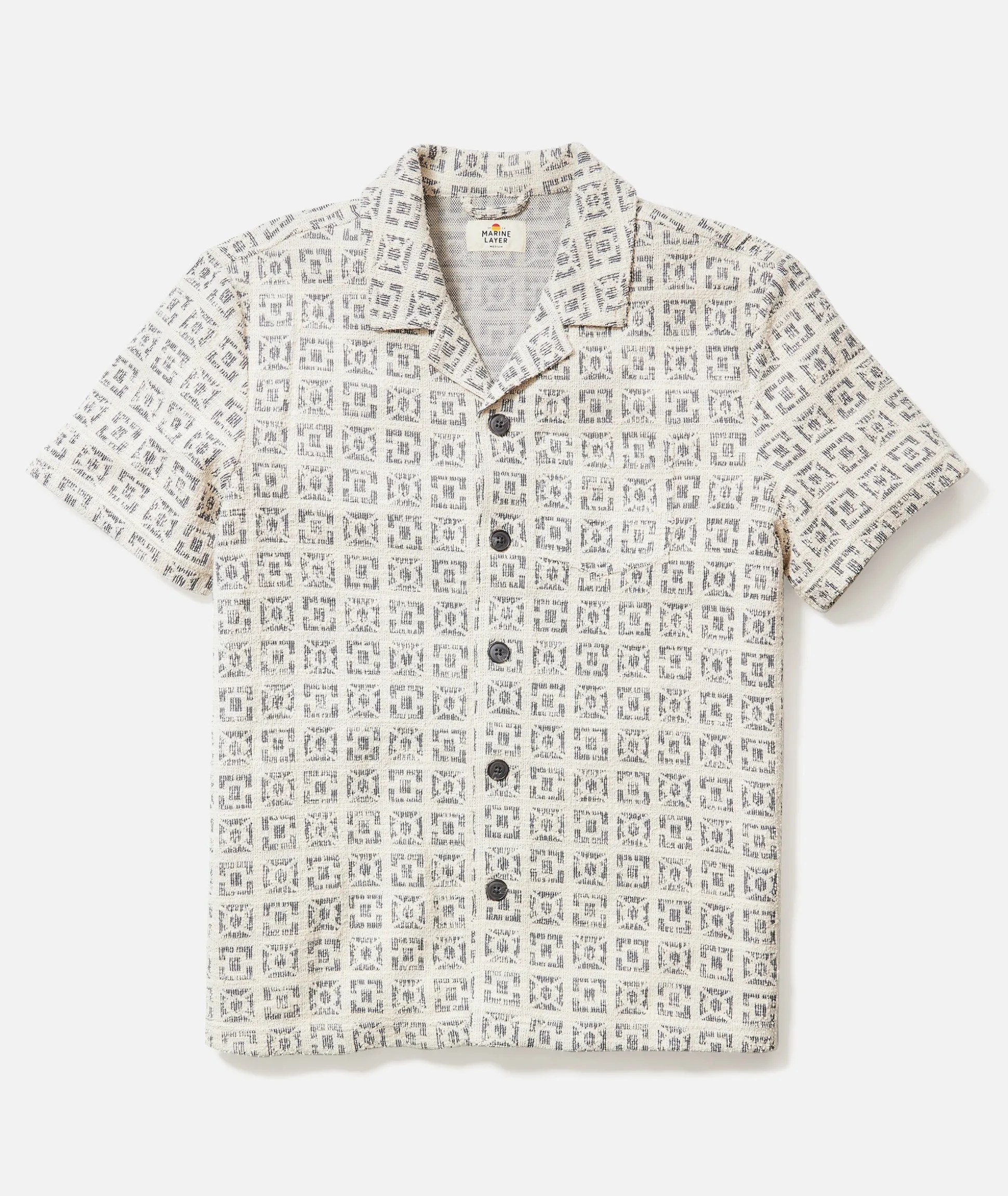 Cam Jacquard Resort Shirt