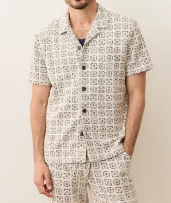 Cam Jacquard Resort Shirt