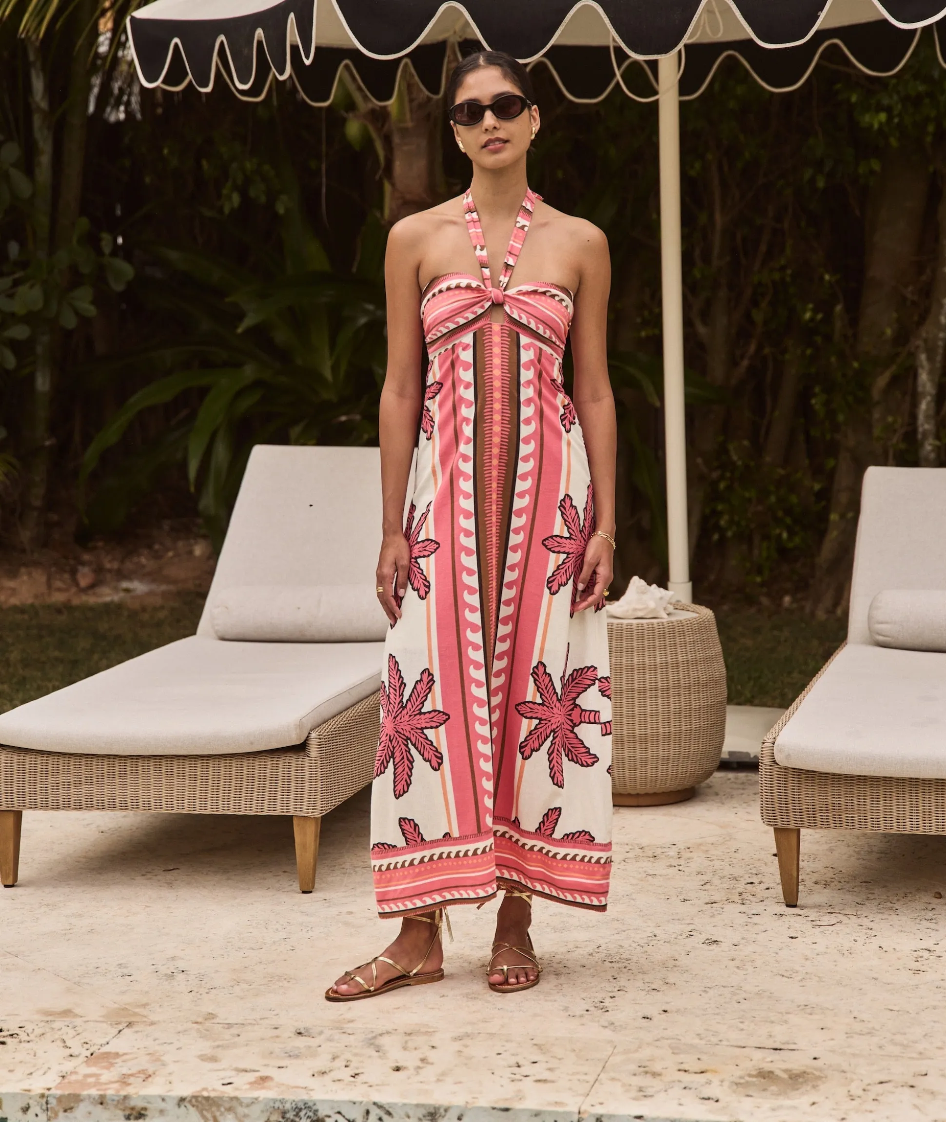Canyon Halter Dress