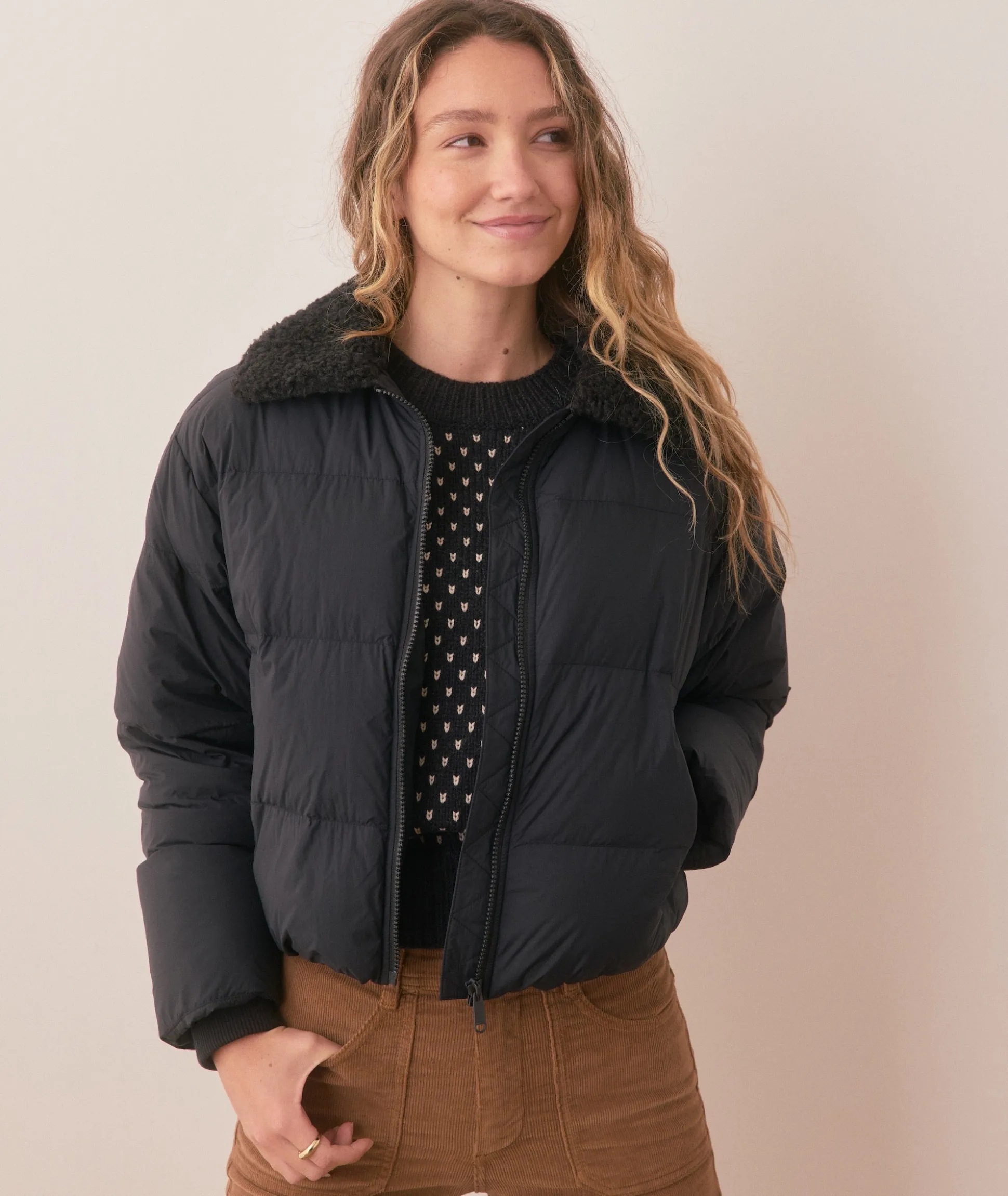 Charlotte Crop Puffer Jacket