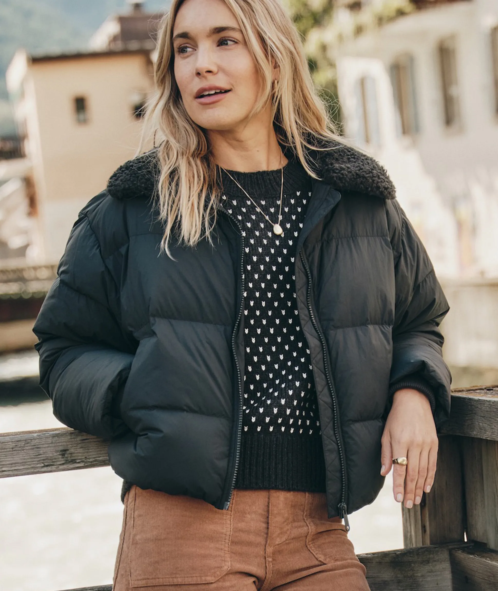 Charlotte Crop Puffer Jacket