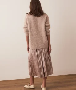 Chelsea Pleated Midi Skirt