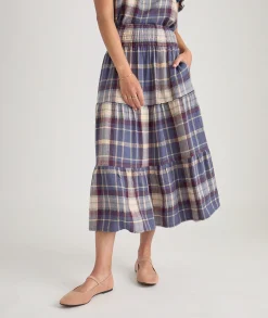 Chloe Smocked Maxi Skirt