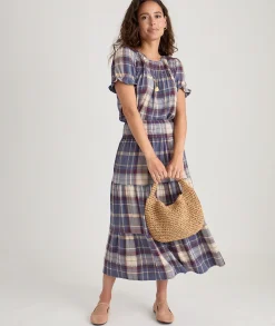 Chloe Smocked Maxi Skirt