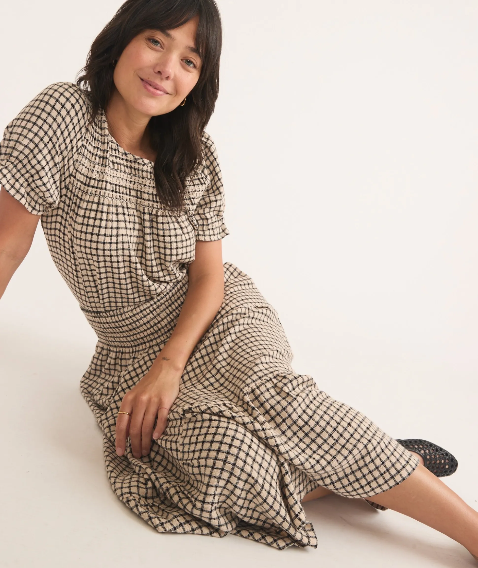 Chloe Smocked Maxi Skirt