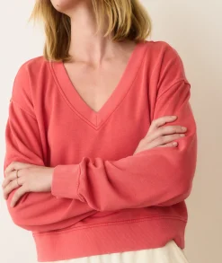 Cloud 9 Terry V-Neck Sweatshirt