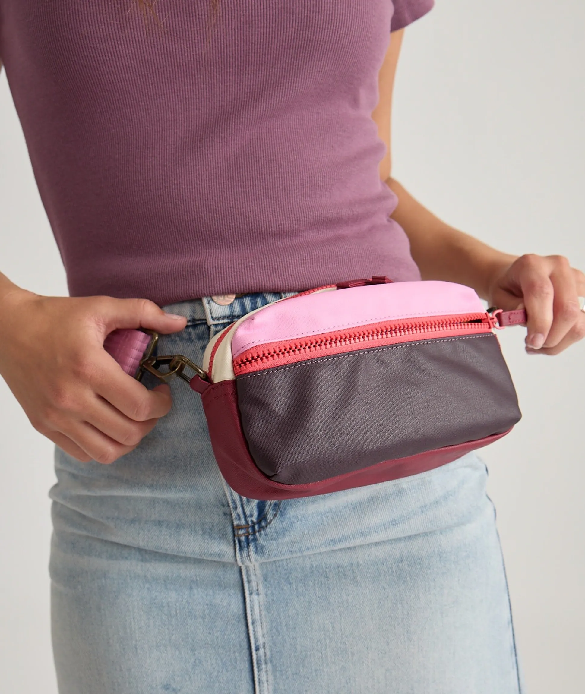 Colorblock Fanny Pack