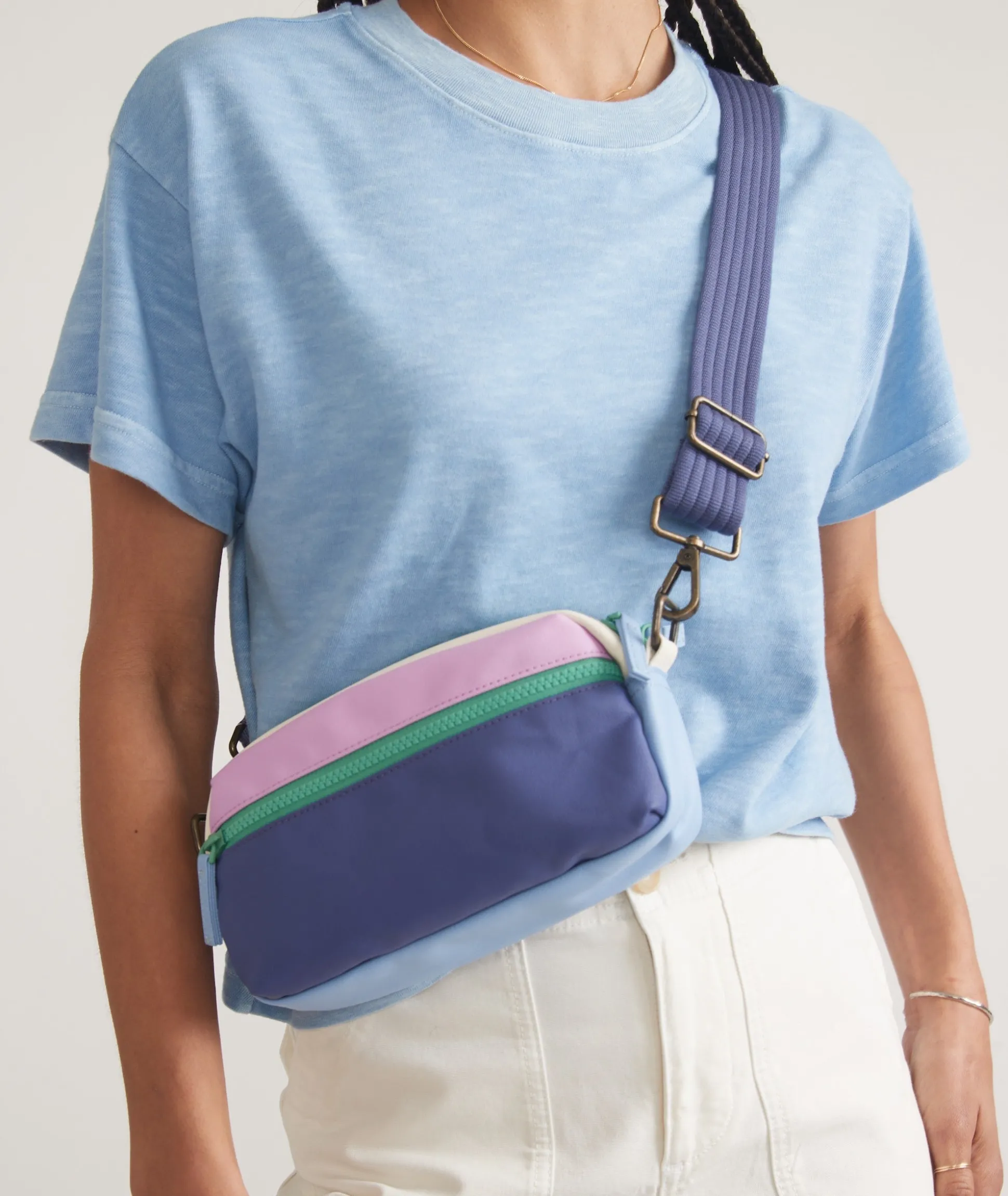 Colorblock Fanny Pack