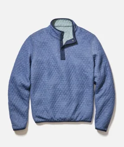 Corbet Quilted Reversible Pullover