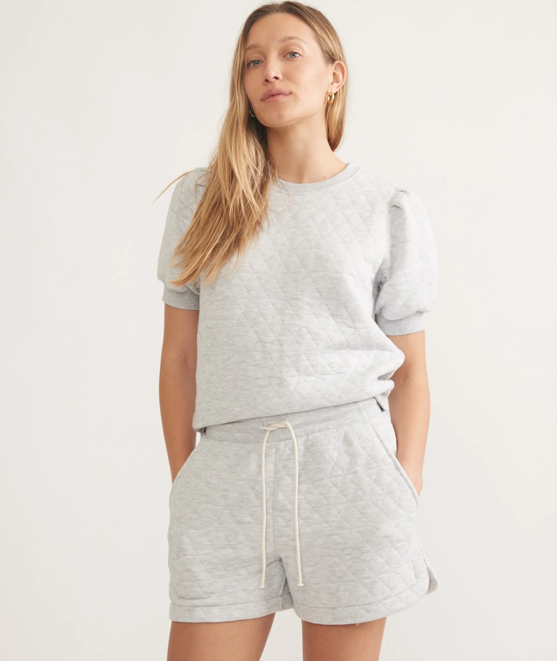 Corbet Quilted Sweat Short