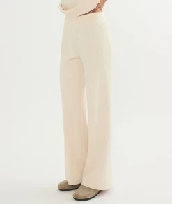 Cord Velour Wide Leg Pant