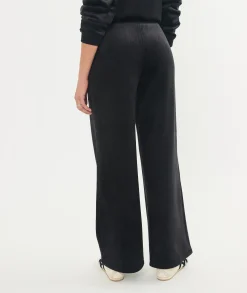 Cord Velour Wide Leg Pant