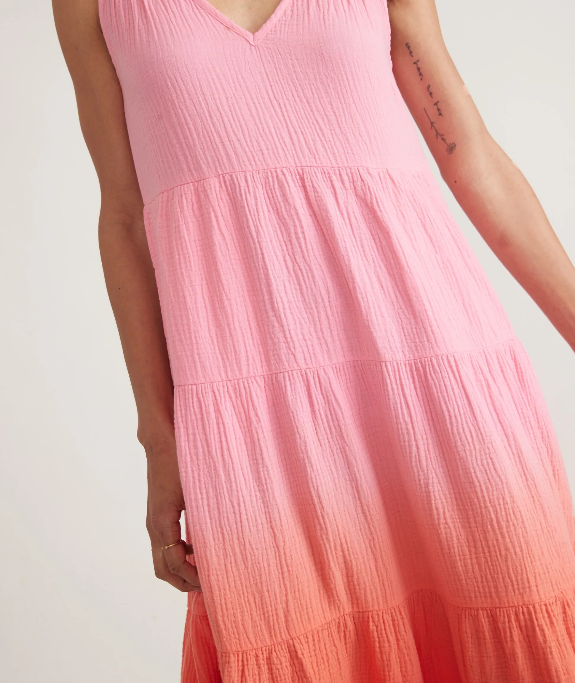 Corinne Double Cloth Maxi Dress