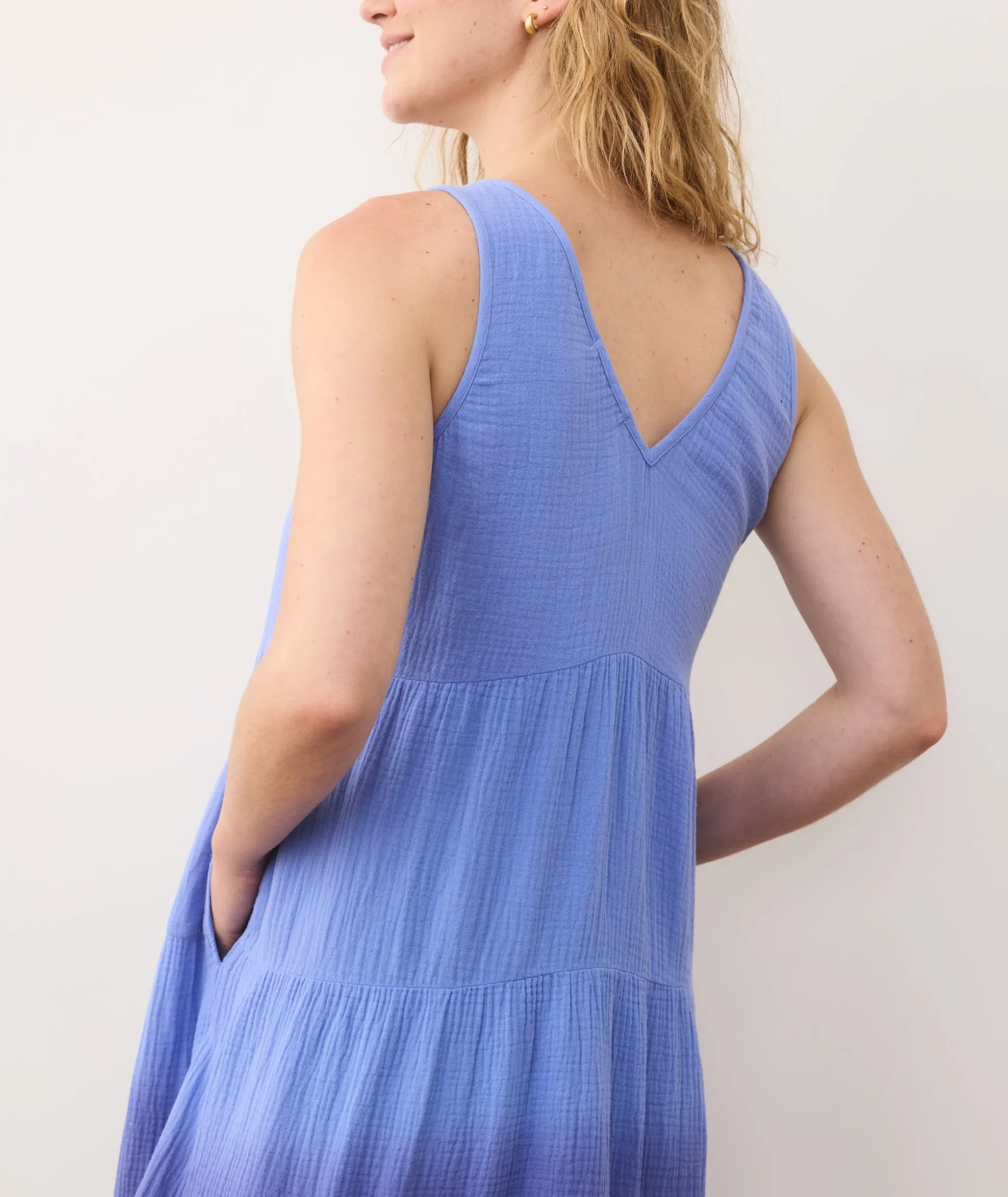 Corinne Double Cloth Maxi Dress