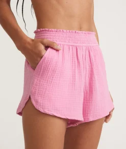 Corinne Double Cloth Short