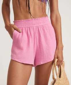 Corinne Double Cloth Short