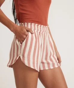 Corinne Double Cloth Short