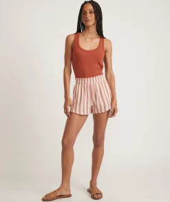 Corinne Double Cloth Short