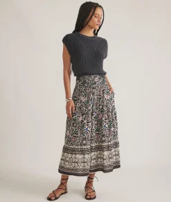 Corinne TENCEL Maxi Skirt