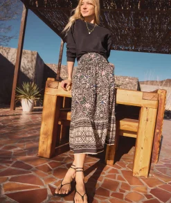 Corinne TENCEL Maxi Skirt