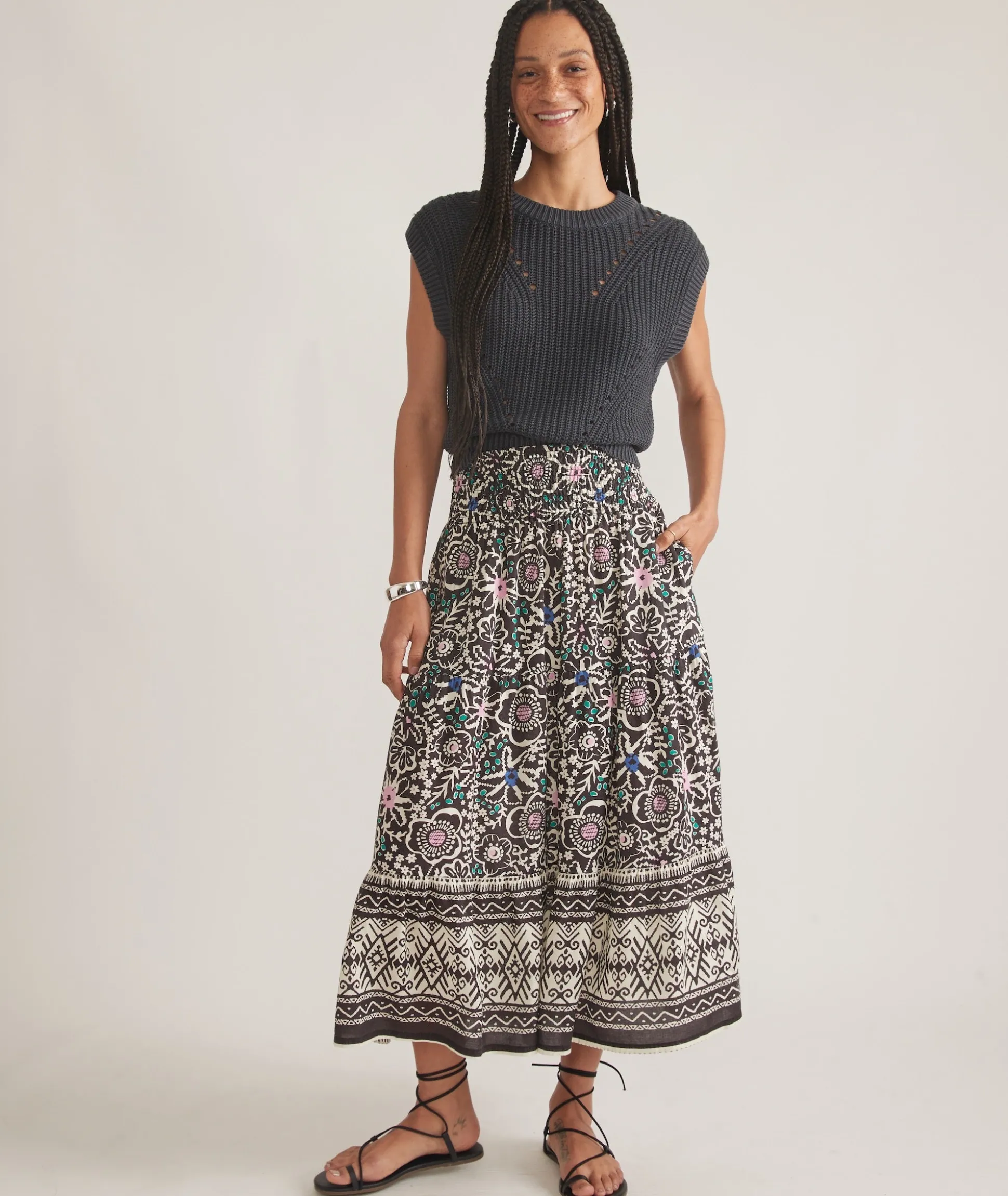 Corinne TENCEL Maxi Skirt