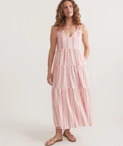 Corinne Textured Maxi Dress