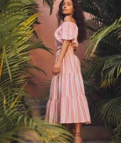 Corinne Textured Maxi Skirt