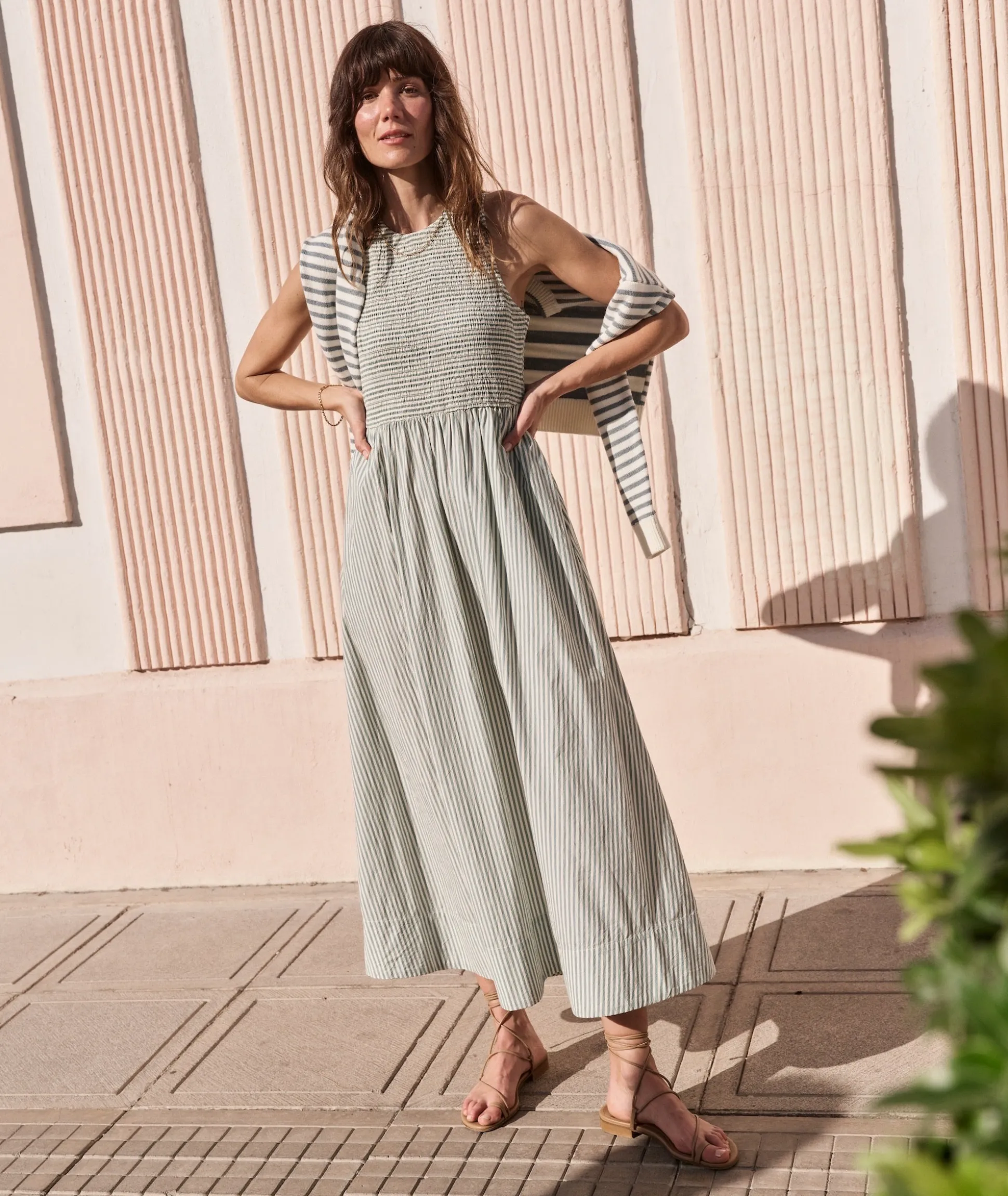 Darcy Poplin Smocked Dress