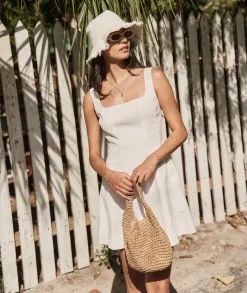 Denisse Hemp Mini Dress