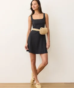 Denisse Hemp Mini Dress