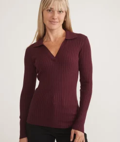 Deserae Knit Polo