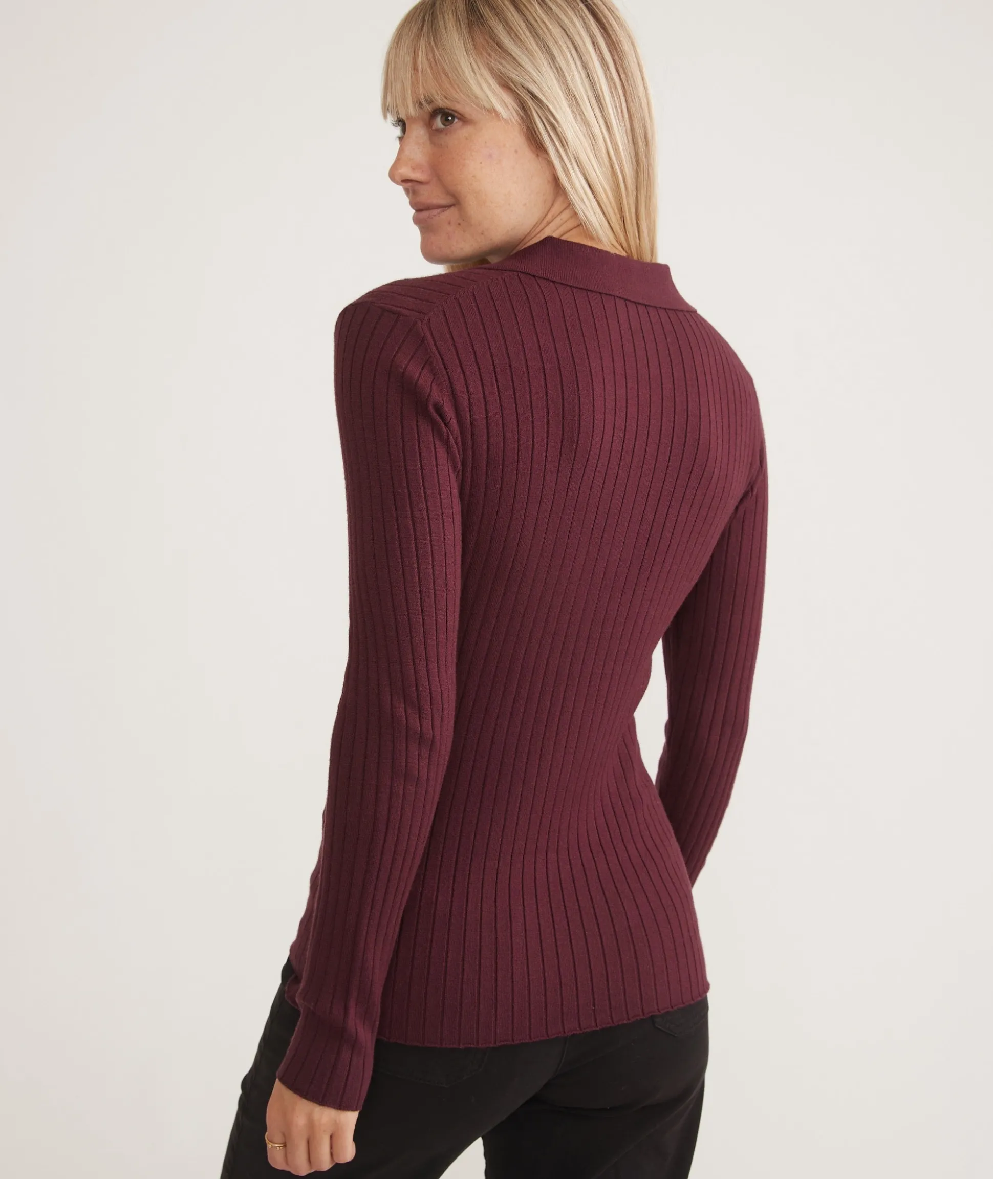 Deserae Knit Polo