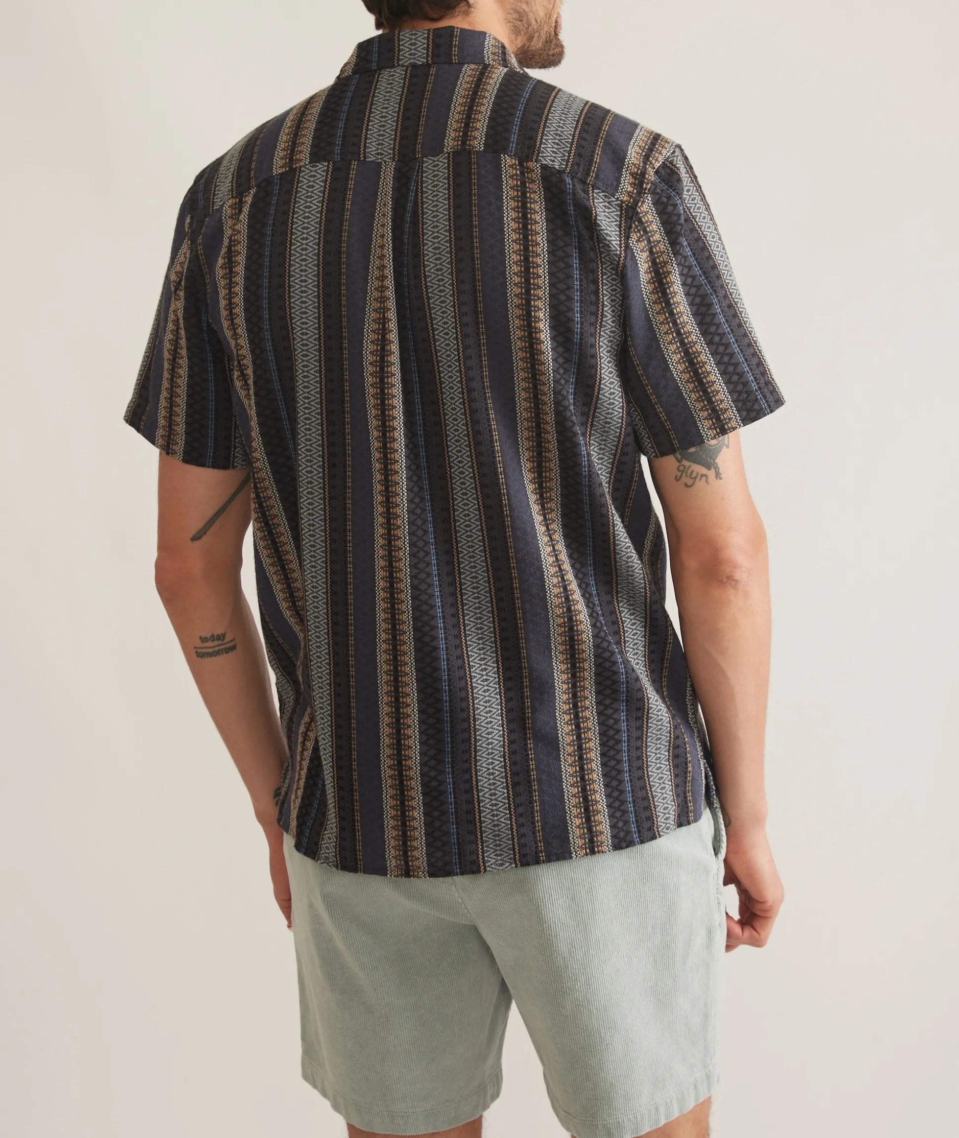 Dobby Stripe Resort Shirt