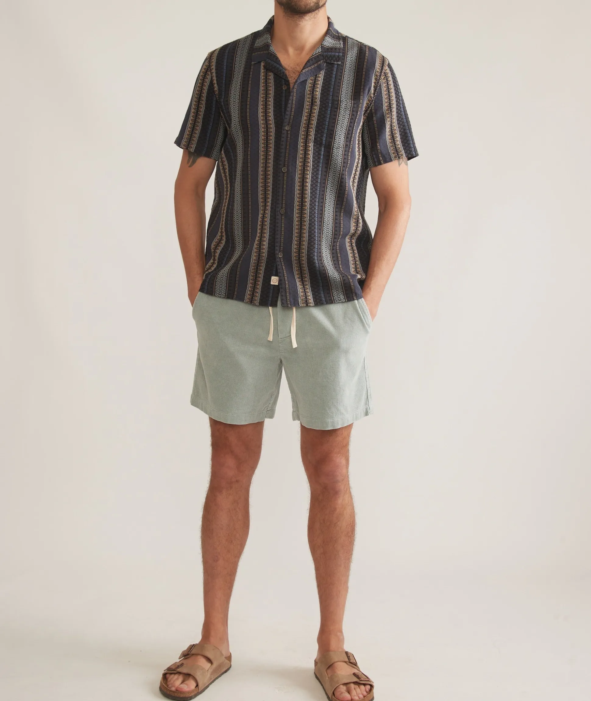 Dobby Stripe Resort Shirt