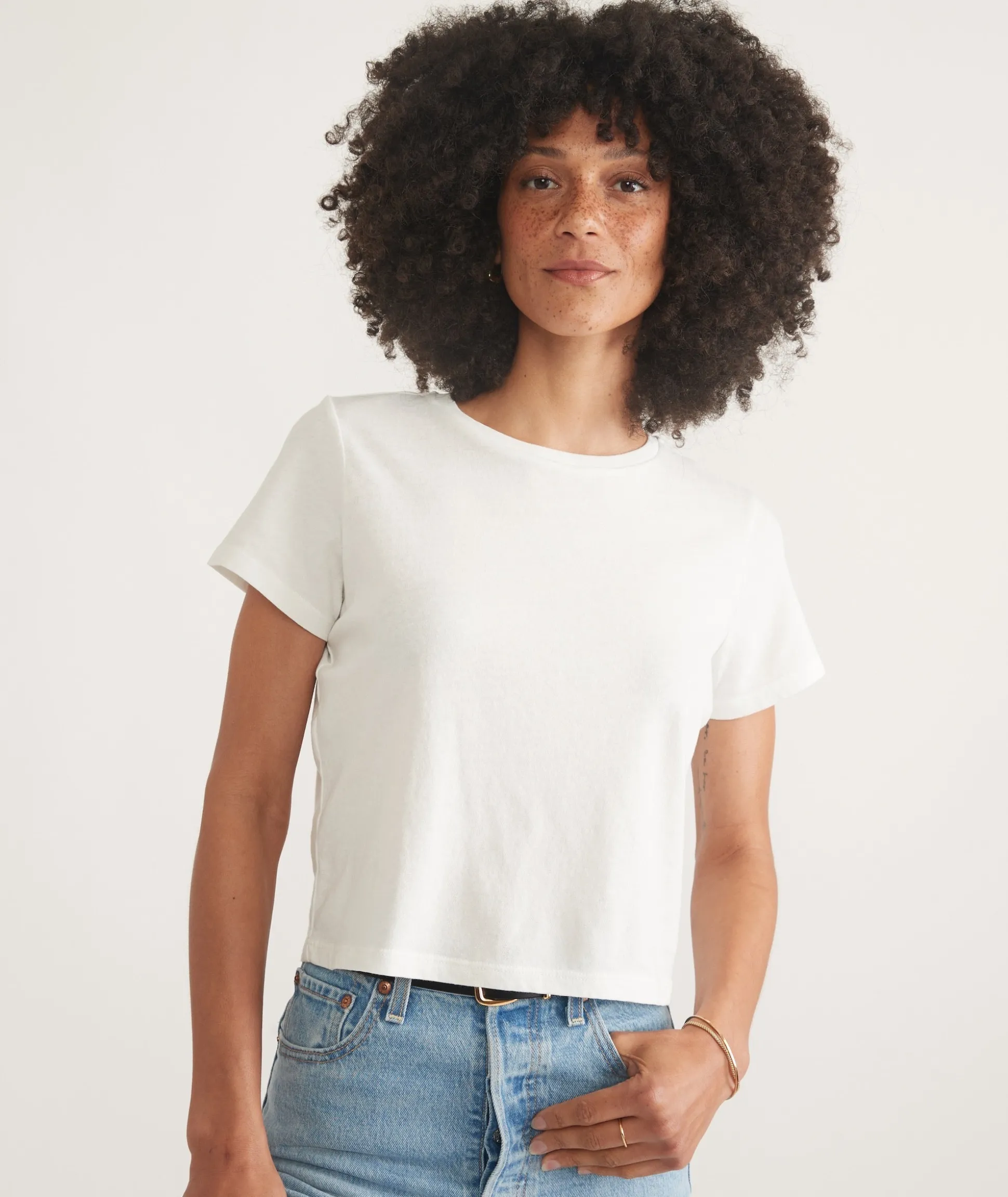 Easy Crew Crop Tee
