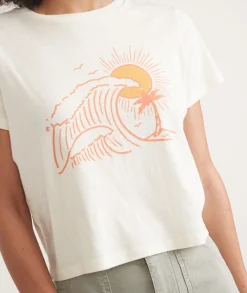 Easy Crop Graphic Tee
