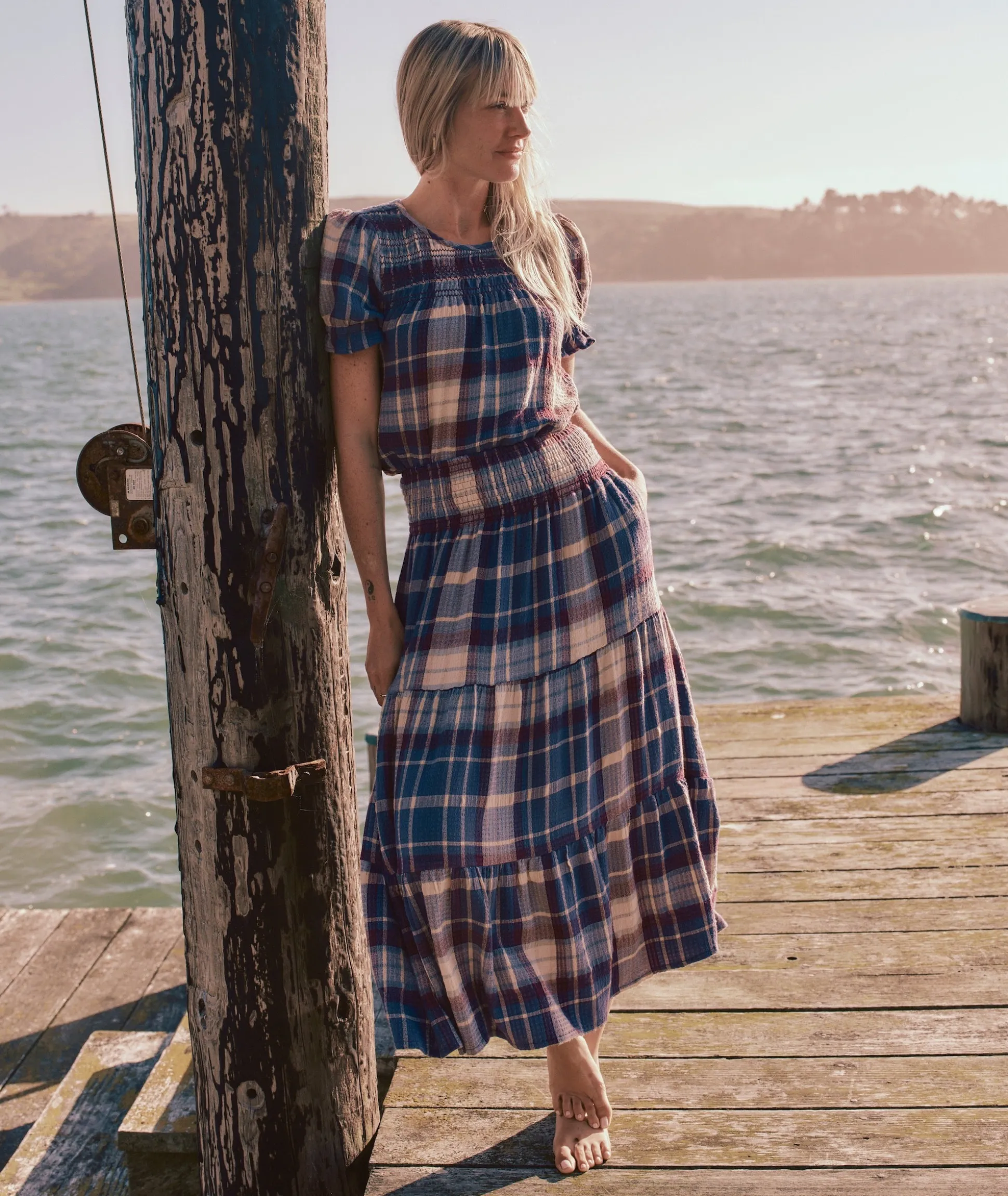 Elena Smocked Top