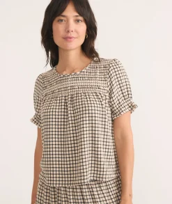 Elena Smocked Top