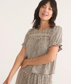 Elena Smocked Top