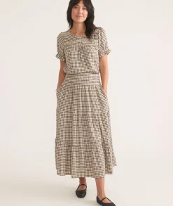 Elena Smocked Top