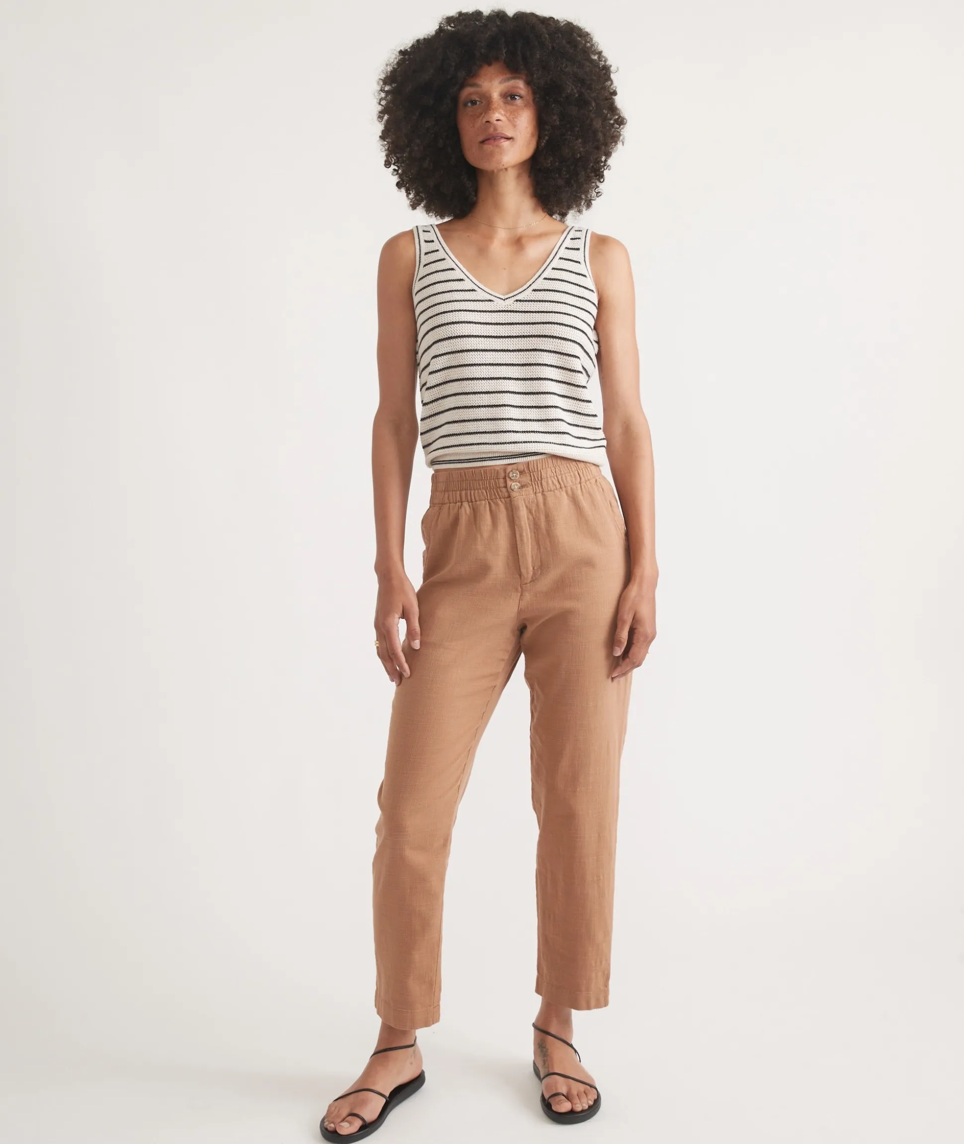 Elle Relaxed Crop Pant