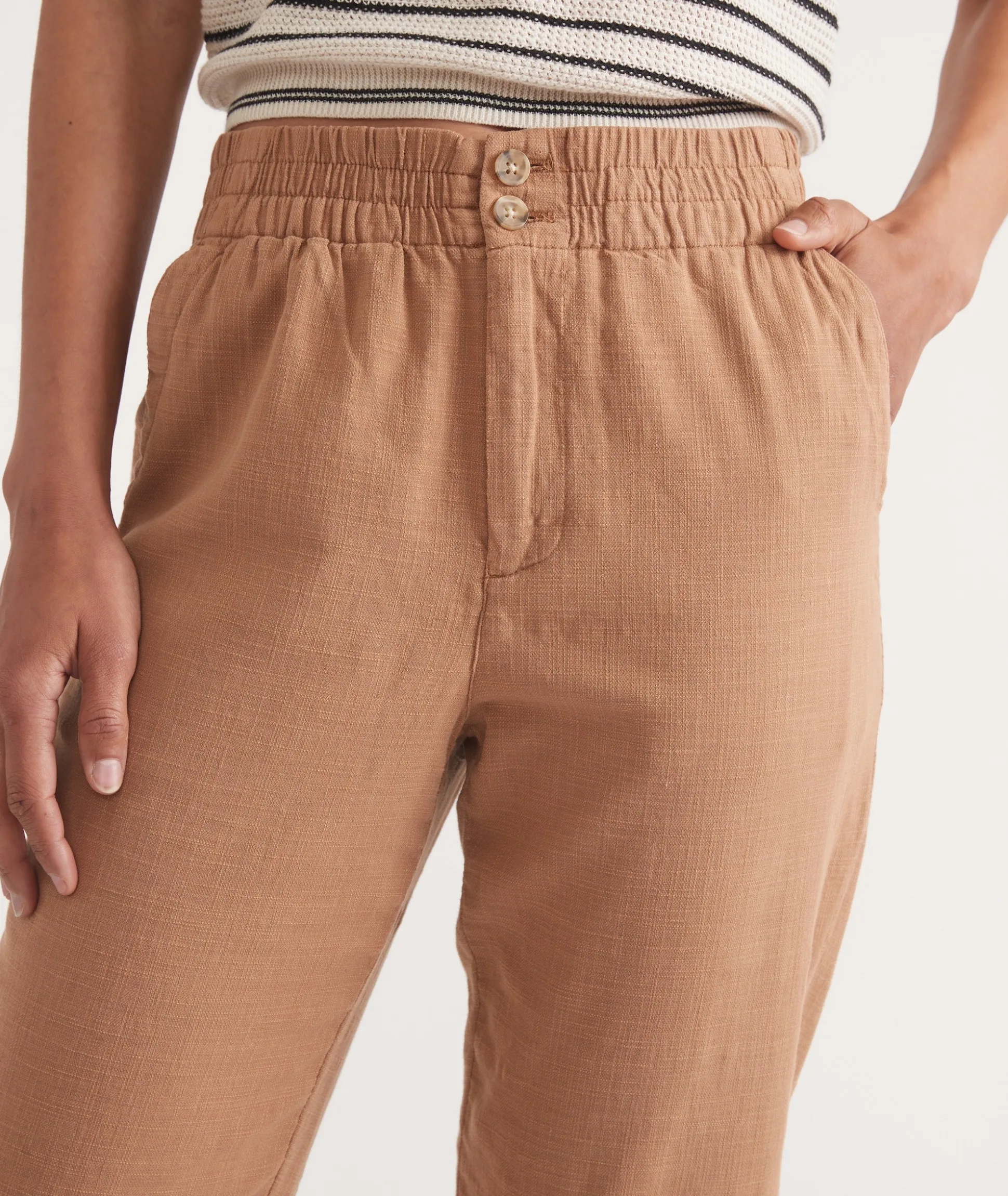 Elle Relaxed Crop Pant