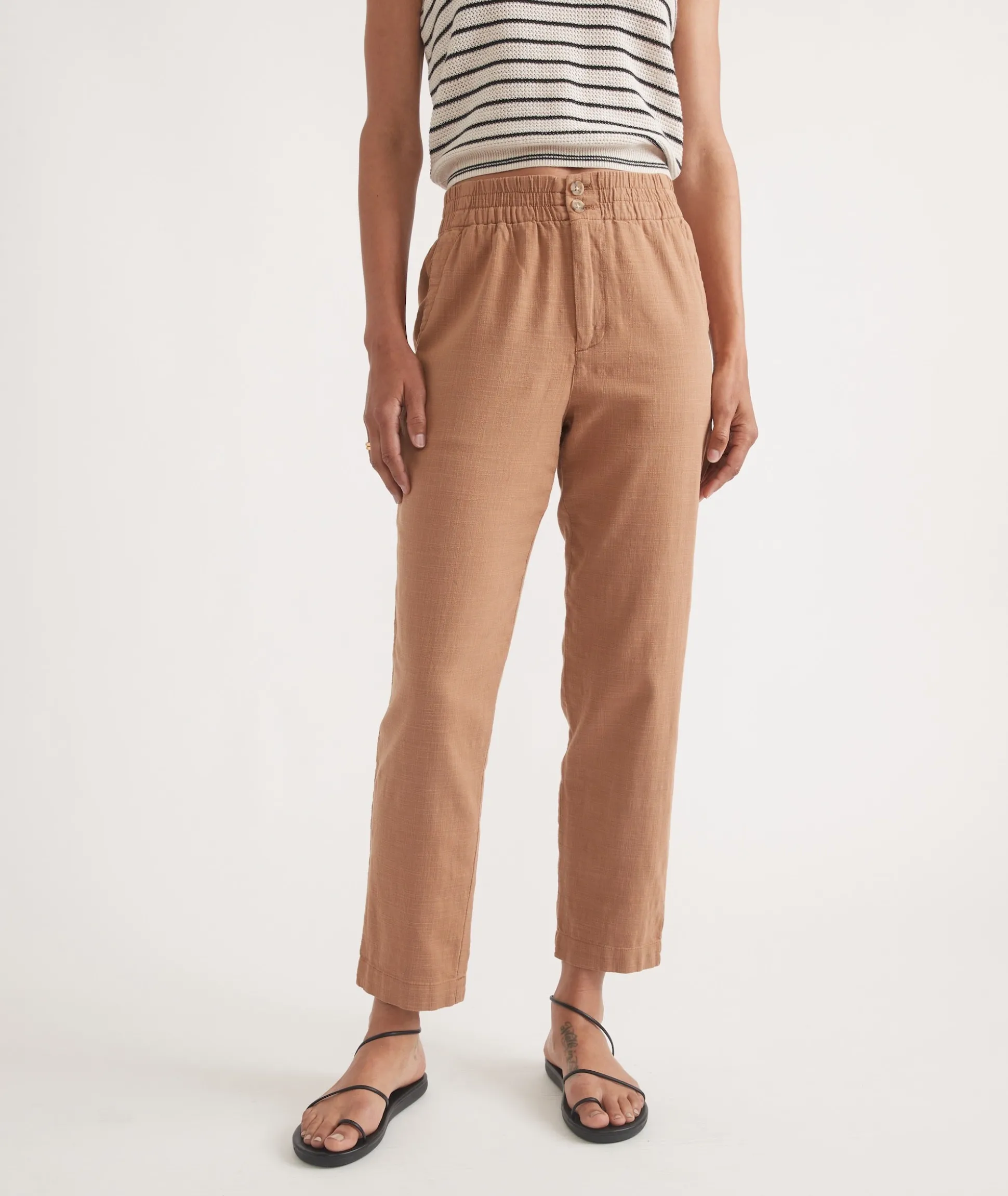 Elle Relaxed Crop Pant