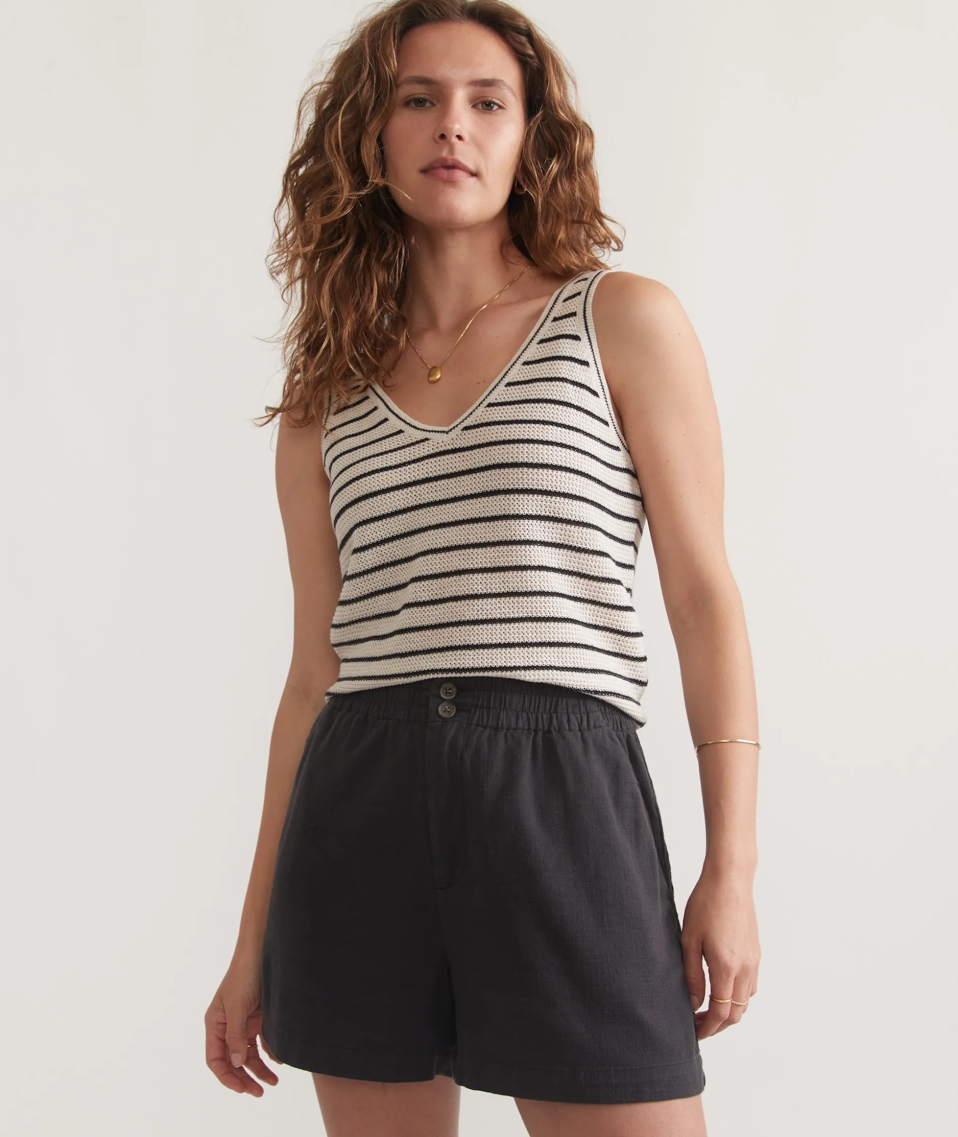 Elle Stretch Selvage Short