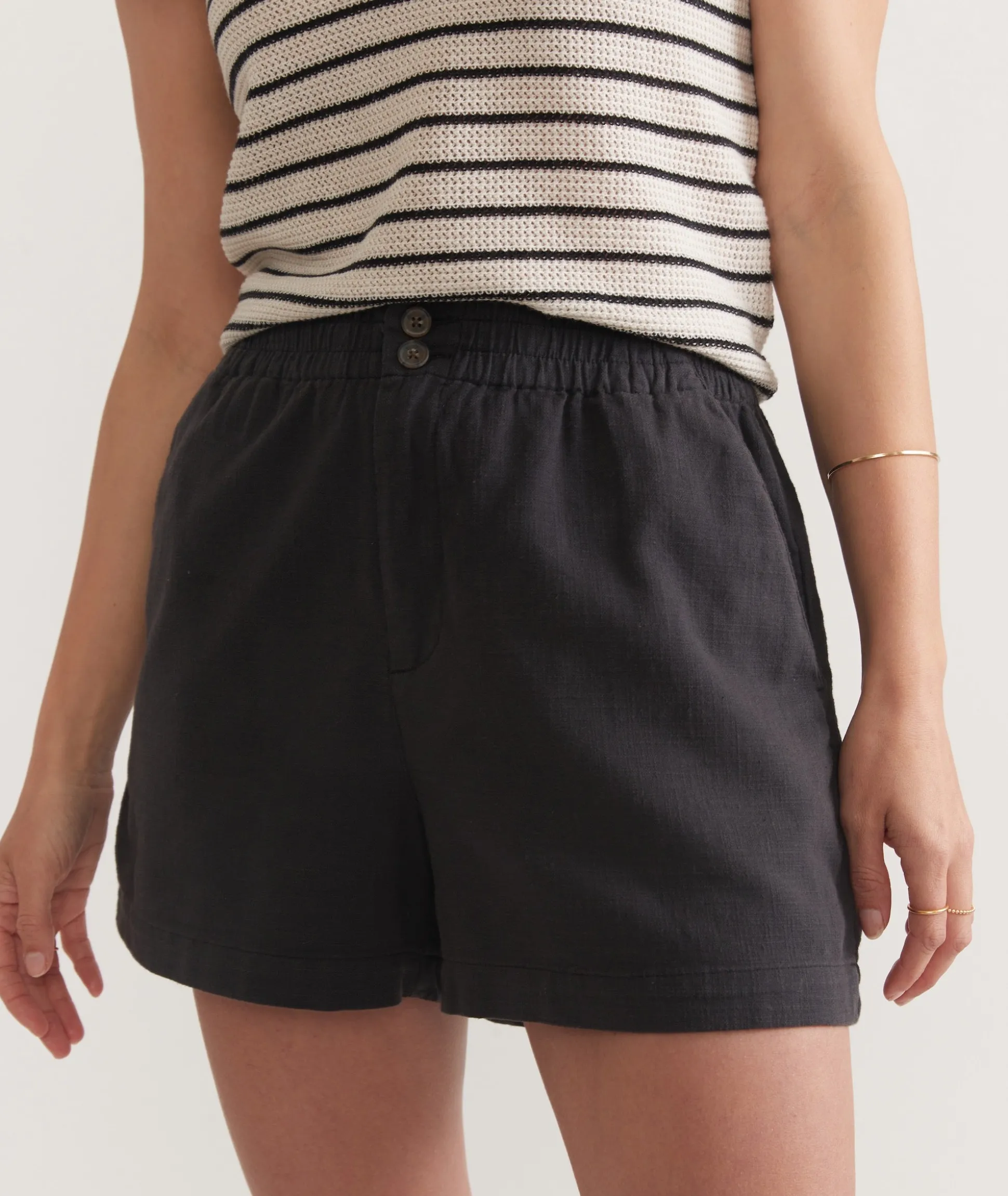 Elle Stretch Selvage Short